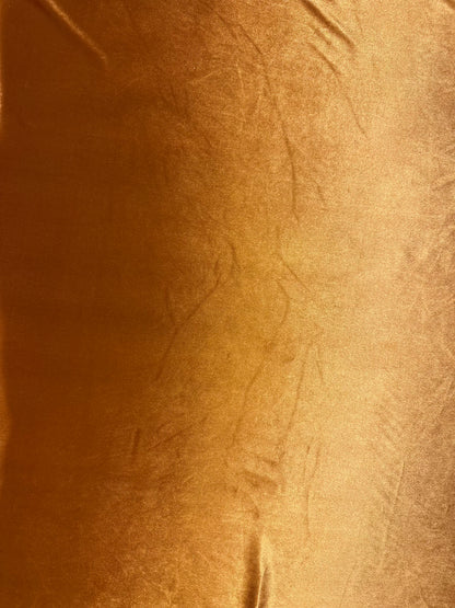 Copper Plain Velvet