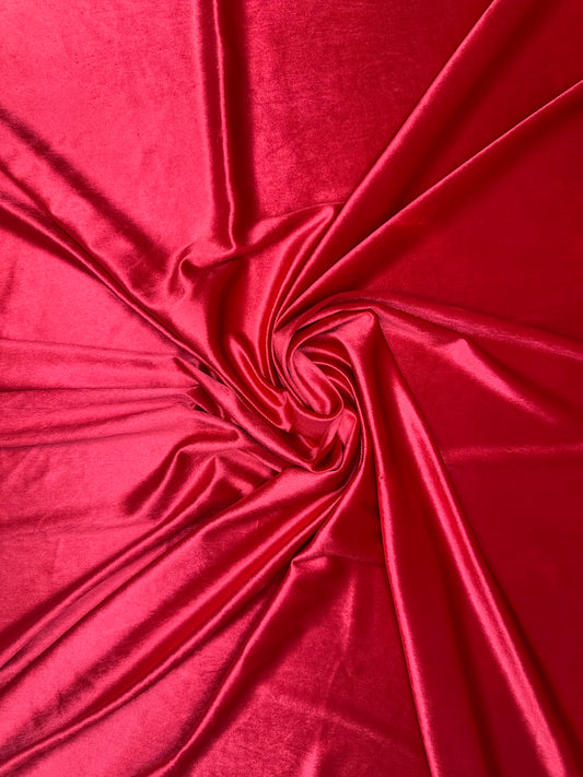 Pink Plain Velvet