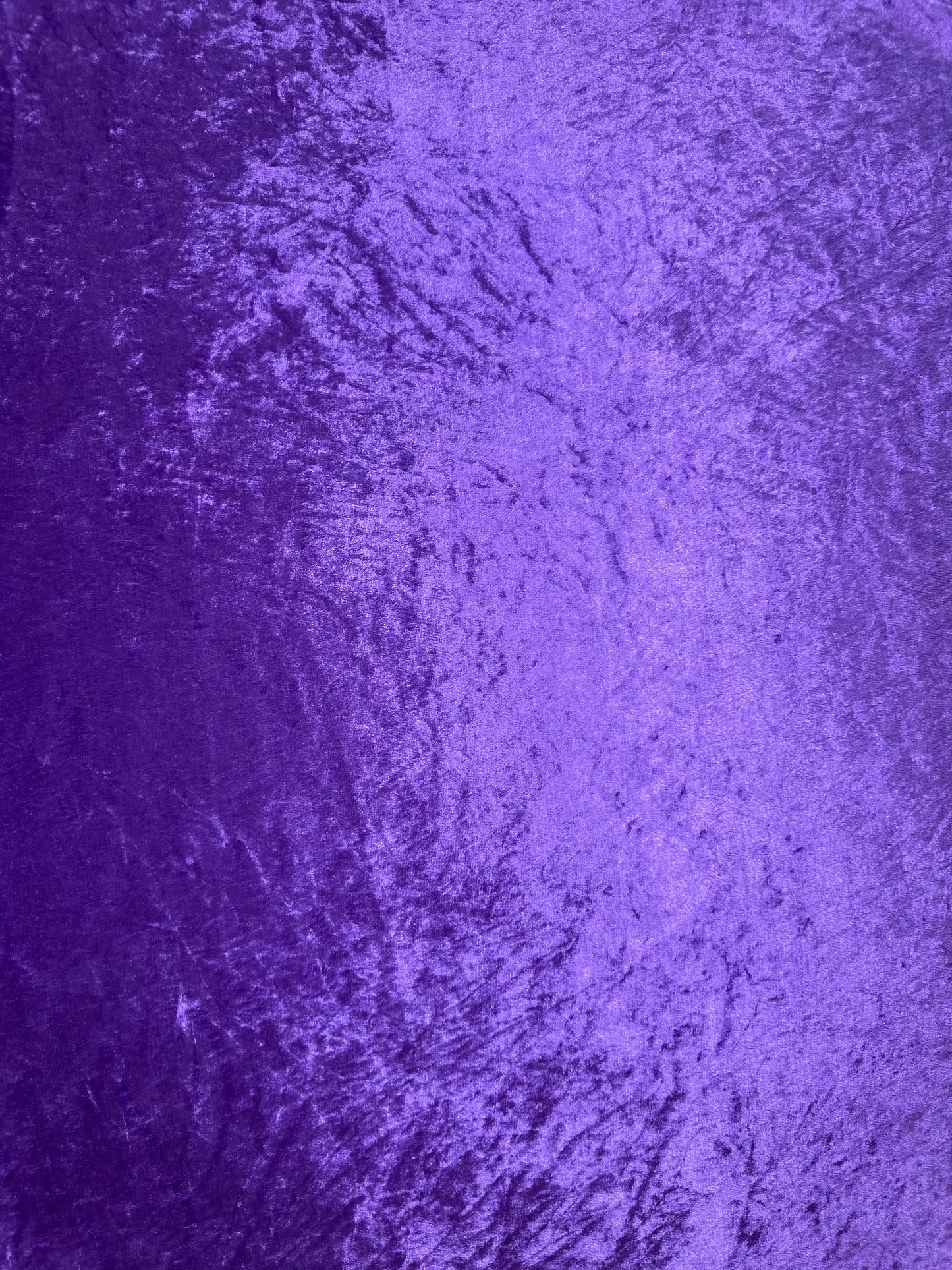 Purple Crushed Velvet