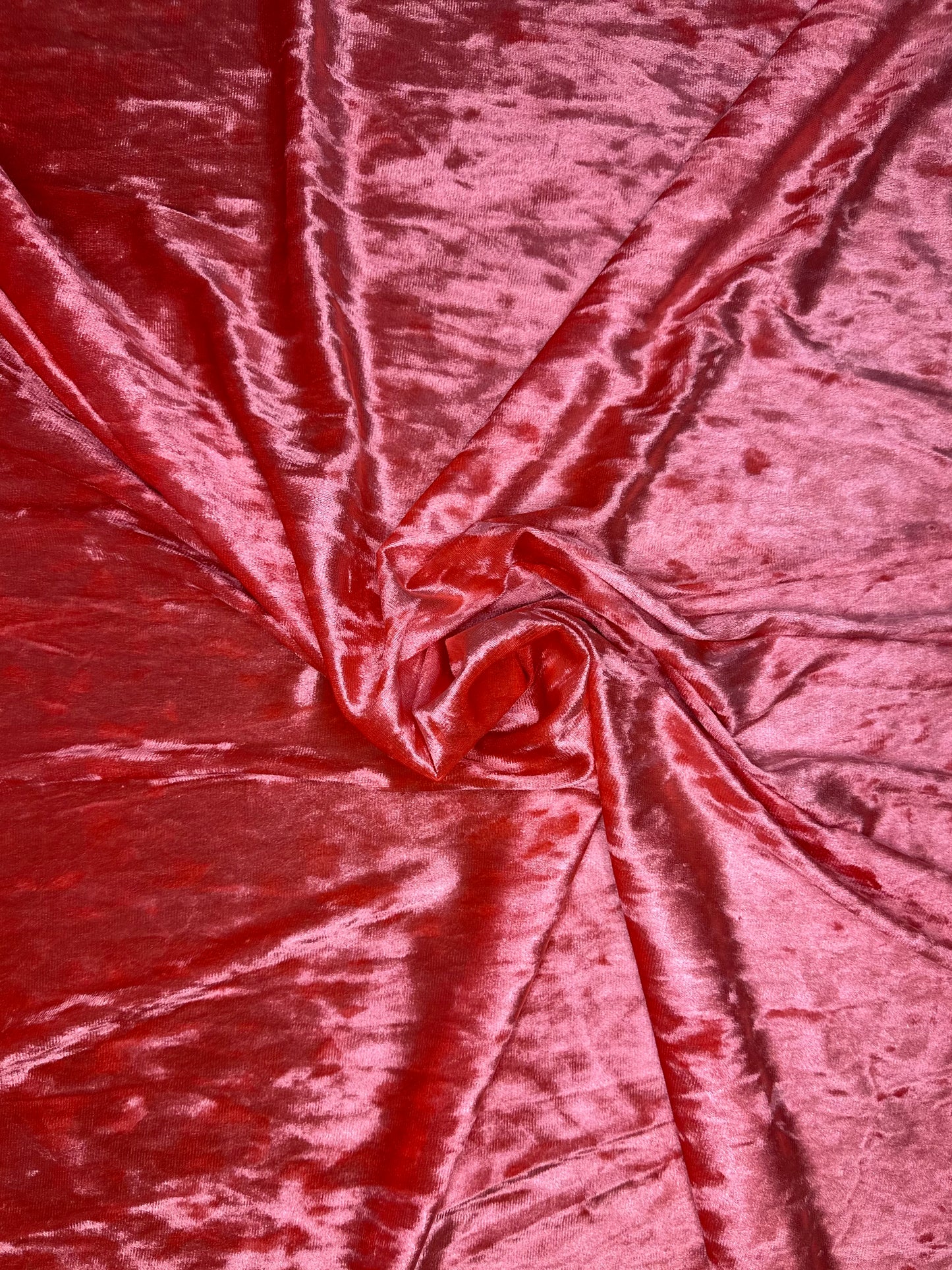 Pink Crushed Velvet
