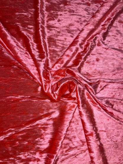 Pink Crushed Velvet