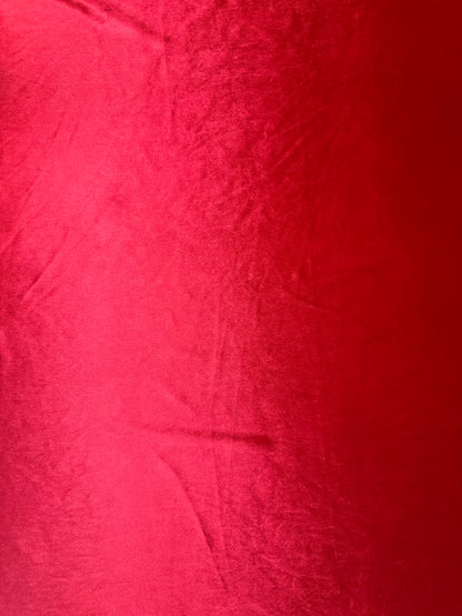 Pink Plain Velvet