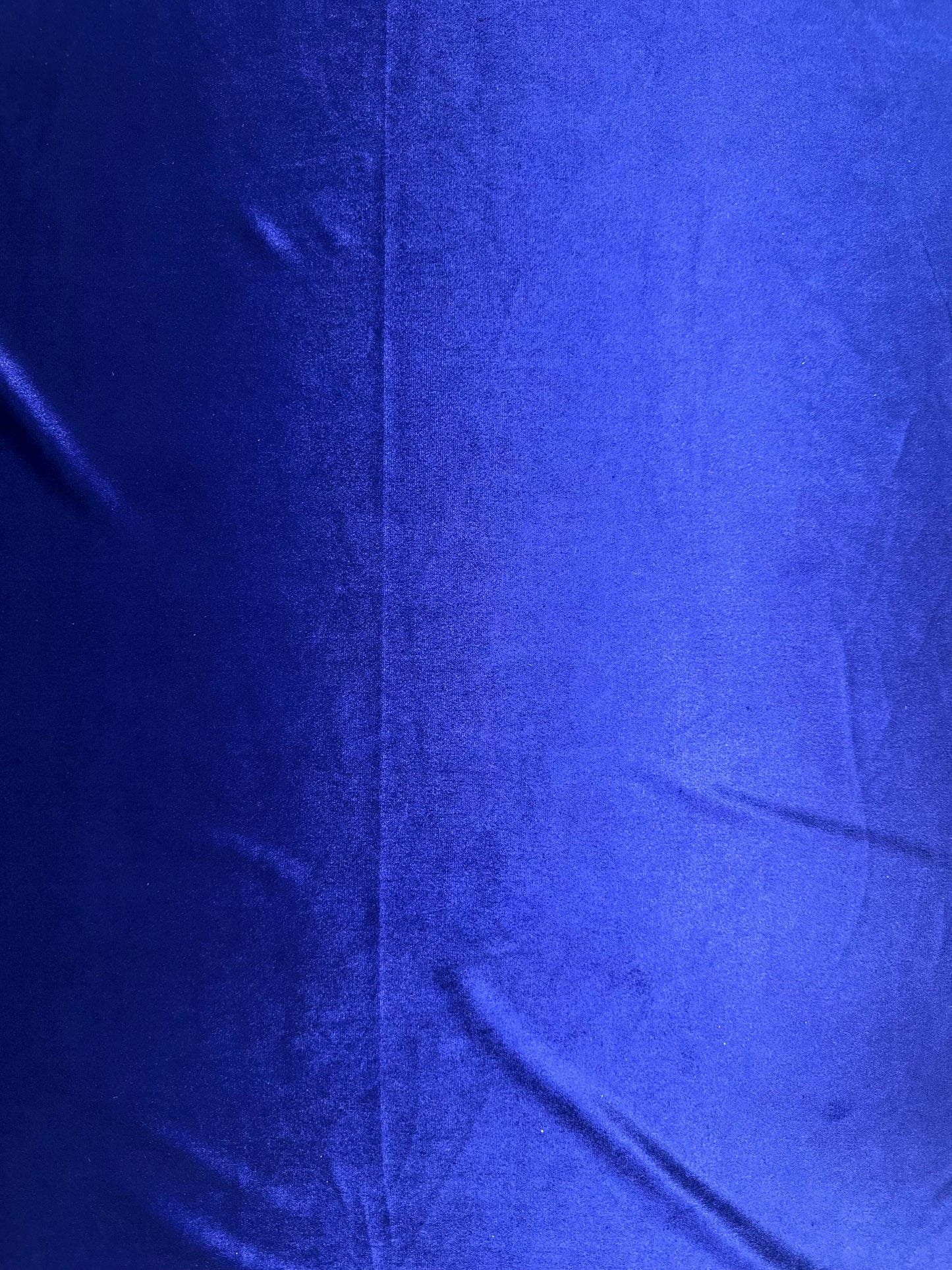 Royal Blue Plain Velvet
