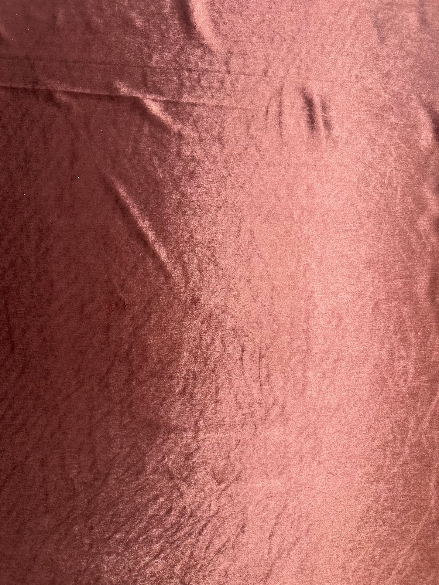 Brown Plain Velvet