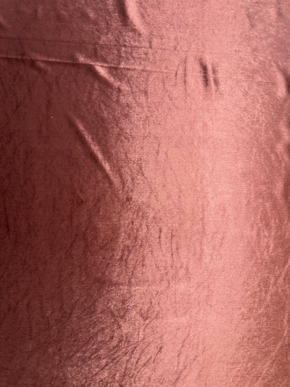 Brown Plain Velvet