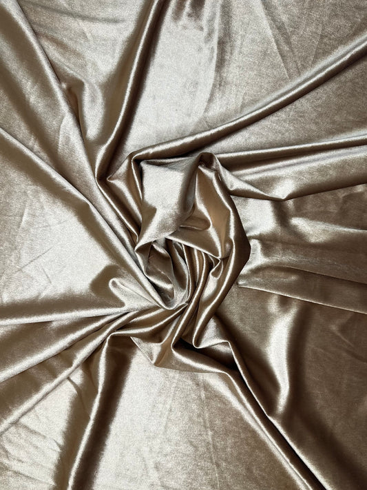 Gold Plain Velvet