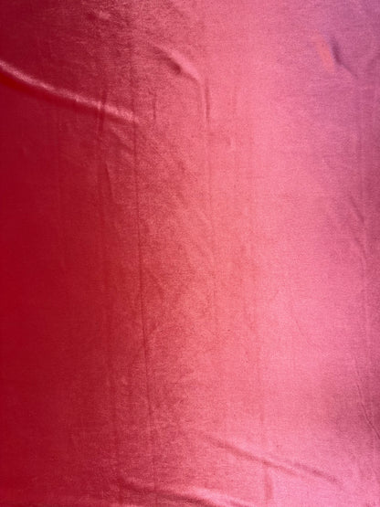 Hot Pink Plain Velvet